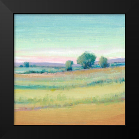 Vivid Landscape VI Black Modern Wood Framed Art Print by OToole, Tim