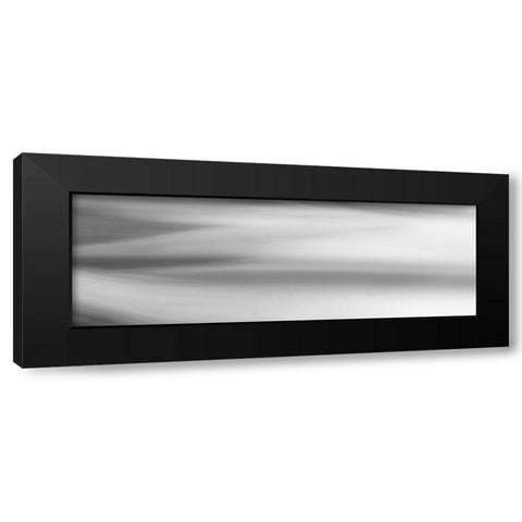 Black and White Water Panel VII Black Modern Wood Framed Art Print by McLoughlin, James