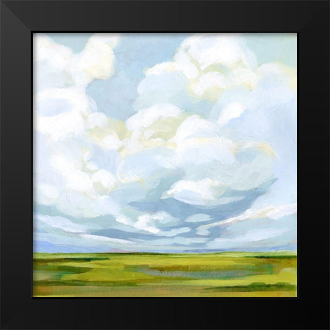 Lucid Skies III Black Modern Wood Framed Art Print by Borges, Victoria