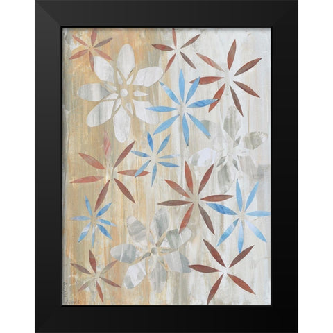 Mandala Arrangement II Black Modern Wood Framed Art Print by Avondet, Natalie
