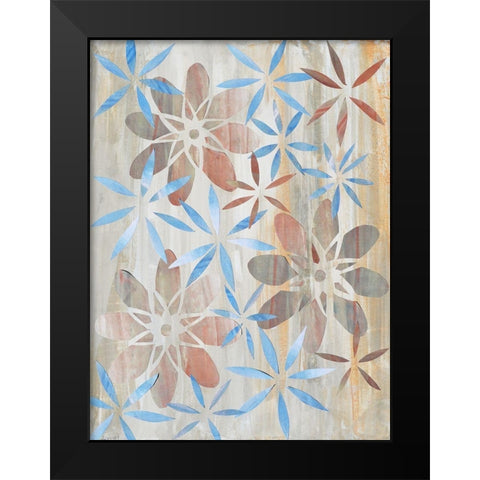 Mandala Arrangement III Black Modern Wood Framed Art Print by Avondet, Natalie