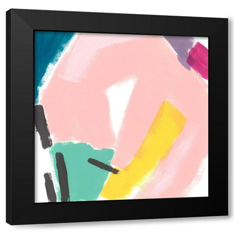 Terminus II Black Modern Wood Framed Art Print with Double Matting by Vess, June Erica