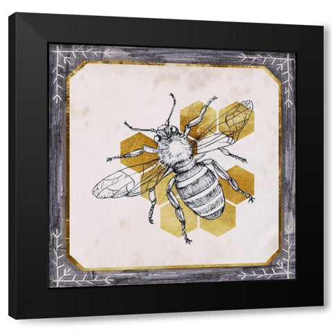 Pursue Sweetness IV Black Modern Wood Framed Art Print with Double Matting by Wang, Melissa