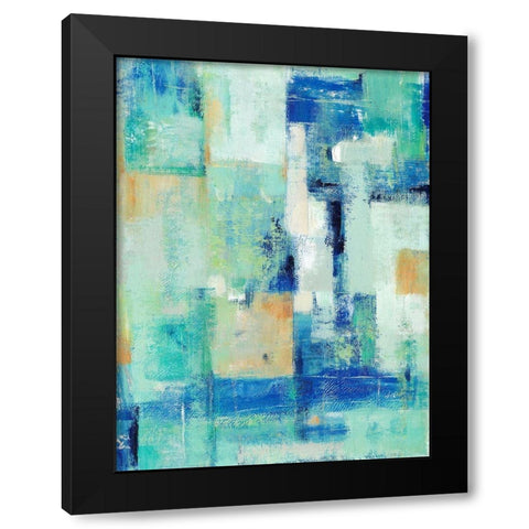 Aerial Vision II Black Modern Wood Framed Art Print with Double Matting by OToole, Tim