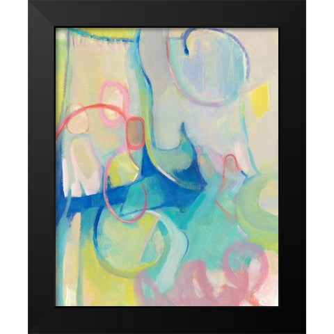 Lasso II Black Modern Wood Framed Art Print by OToole, Tim