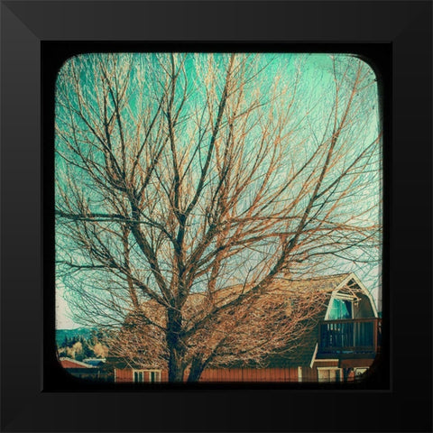 Frames of Travel III Black Modern Wood Framed Art Print by Brown, Thomas