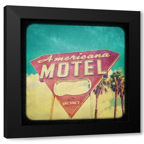 Frames of Travel VII Black Modern Wood Framed Art Print with Double Matting by Brown, Thomas