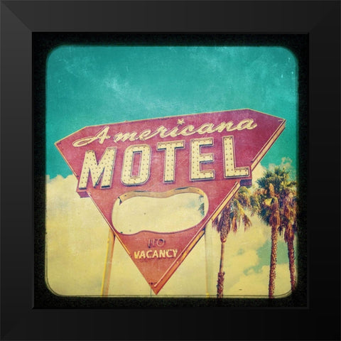 Frames of Travel VII Black Modern Wood Framed Art Print by Brown, Thomas