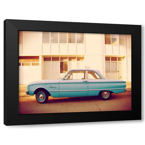 Vintage Ride VII Black Modern Wood Framed Art Print by Brown, Thomas