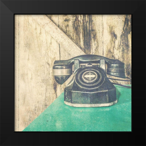 Vintage Office XII Black Modern Wood Framed Art Print by Brown, Thomas