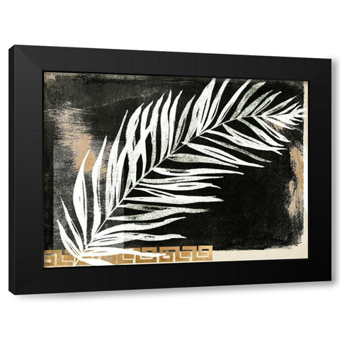 Immersion I Black Modern Wood Framed Art Print with Double Matting by Wang, Melissa