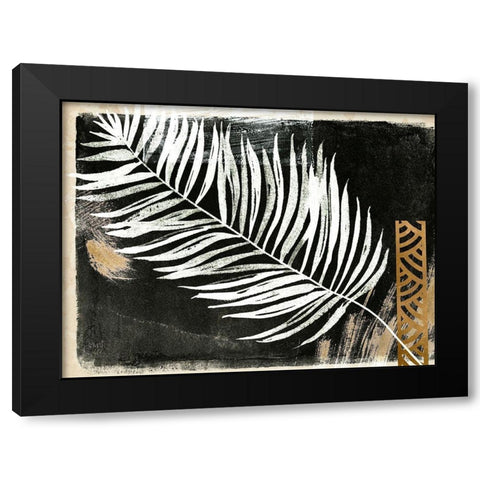 Immersion II Black Modern Wood Framed Art Print with Double Matting by Wang, Melissa