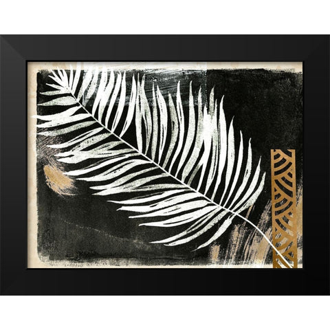 Immersion II Black Modern Wood Framed Art Print by Wang, Melissa