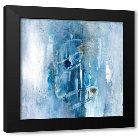 Cool Objects Black Modern Wood Framed Art Print by Combs, Joyce