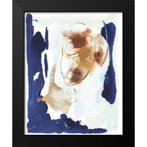 Friend Forever Black Modern Wood Framed Art Print by Combs, Joyce