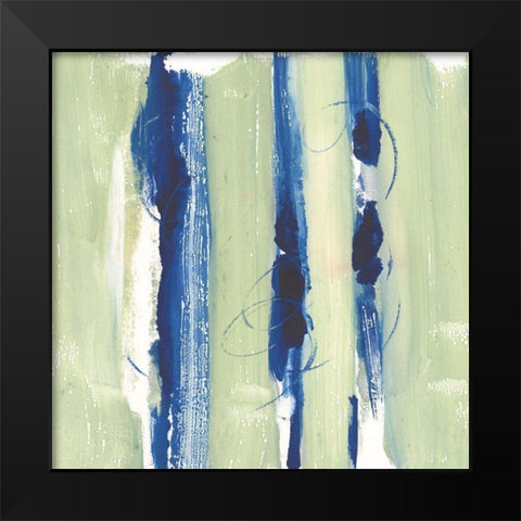 Upward Bound II Black Modern Wood Framed Art Print by Combs, Joyce