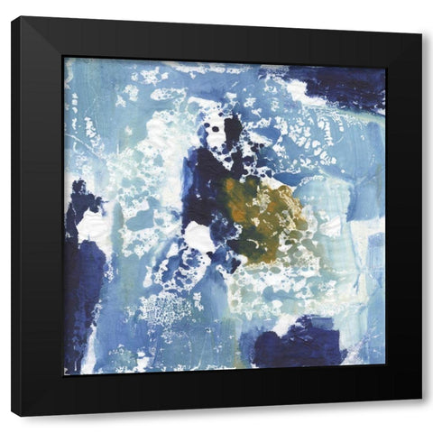 Mystic Touch I Black Modern Wood Framed Art Print by Combs, Joyce