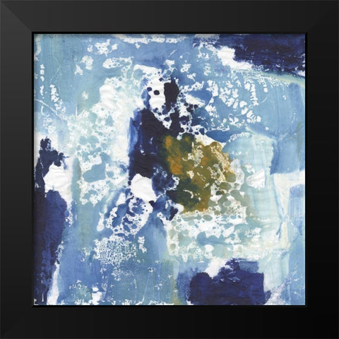 Mystic Touch I Black Modern Wood Framed Art Print by Combs, Joyce