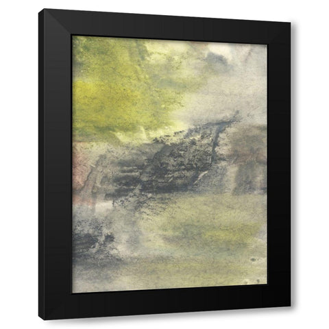 Ancient Drawing II Black Modern Wood Framed Art Print by Combs, Joyce