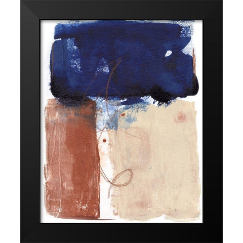 Living Colors II Black Modern Wood Framed Art Print by Combs, Joyce