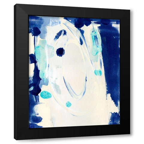 Playful Objects I Black Modern Wood Framed Art Print by Combs, Joyce