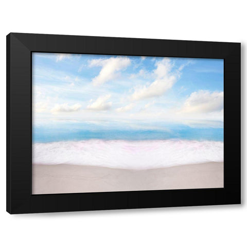 Beachscape Photo VII Black Modern Wood Framed Art Print by McLoughlin, James