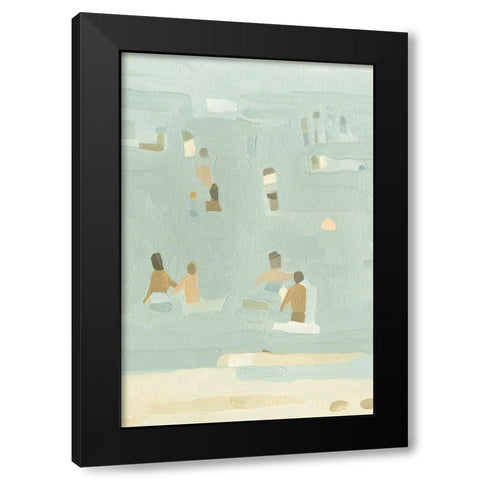 Summer Daydream I Black Modern Wood Framed Art Print by Caroline, Emma
