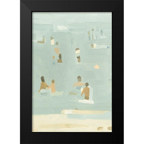 Summer Daydream I Black Modern Wood Framed Art Print by Caroline, Emma