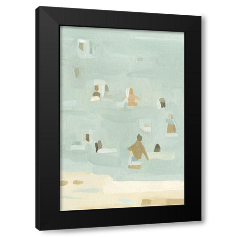 Summer Daydream II Black Modern Wood Framed Art Print by Caroline, Emma