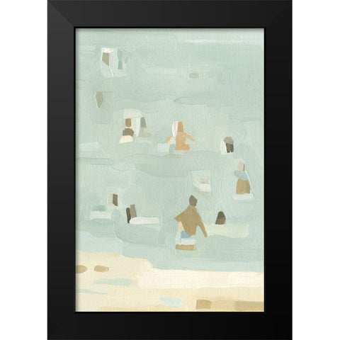 Summer Daydream II Black Modern Wood Framed Art Print by Caroline, Emma