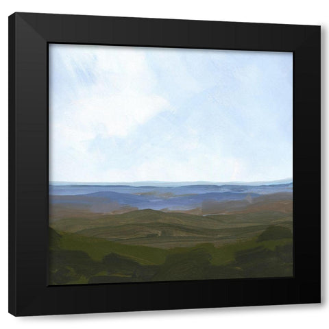 Skyline Drive I Black Modern Wood Framed Art Print with Double Matting by Green, Jacob