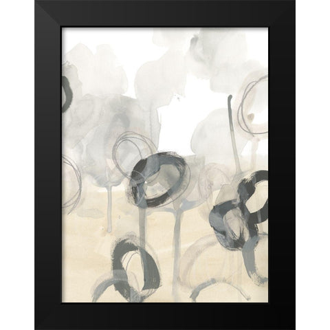 Periscope I Black Modern Wood Framed Art Print by Vess, June Erica