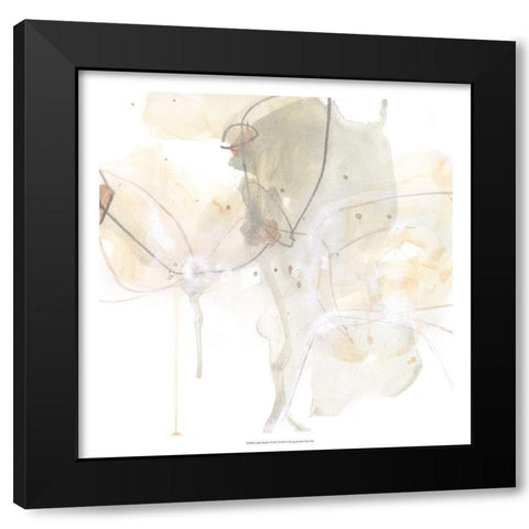 Subtle Shade I Black Modern Wood Framed Art Print by Vess, June Erica