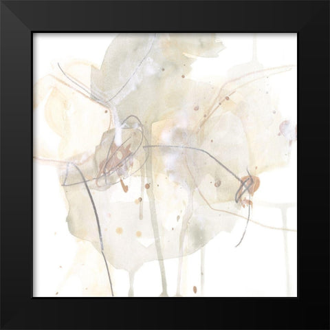 Subtle Shade II Black Modern Wood Framed Art Print by Vess, June Erica