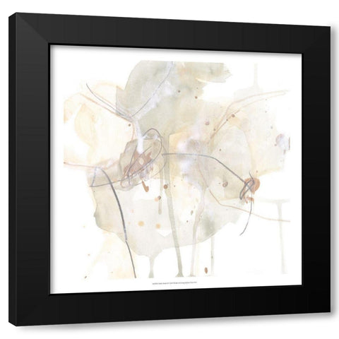 Subtle Shade II Black Modern Wood Framed Art Print by Vess, June Erica