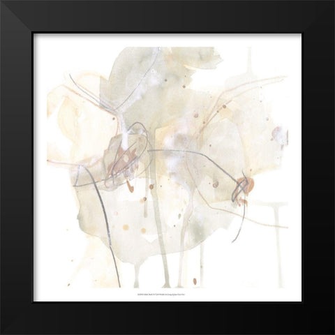 Subtle Shade II Black Modern Wood Framed Art Print by Vess, June Erica