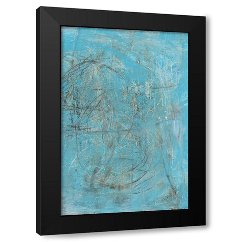 Inscribe II Black Modern Wood Framed Art Print by Holland, J.