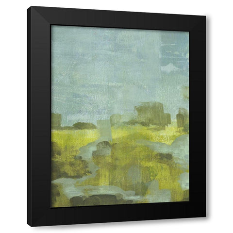 Overgrown Greenway II Black Modern Wood Framed Art Print with Double Matting by Green, Jacob