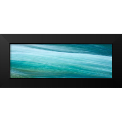 Before the Falls Panorama I Black Modern Wood Framed Art Print by McLoughlin, James