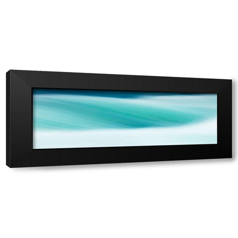 Before the Falls Panorama IV Black Modern Wood Framed Art Print with Double Matting by McLoughlin, James