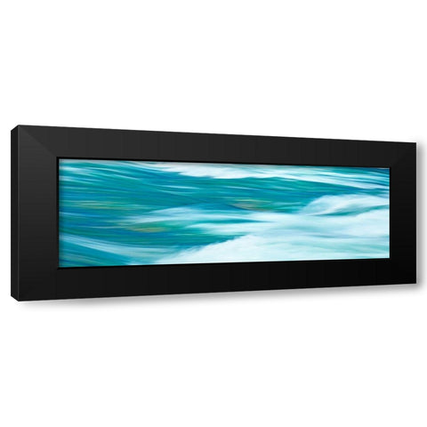 Before the Falls Panorama V Black Modern Wood Framed Art Print by McLoughlin, James