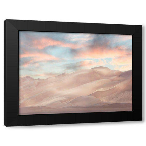 Colorado Dunes I Black Modern Wood Framed Art Print with Double Matting by McLoughlin, James