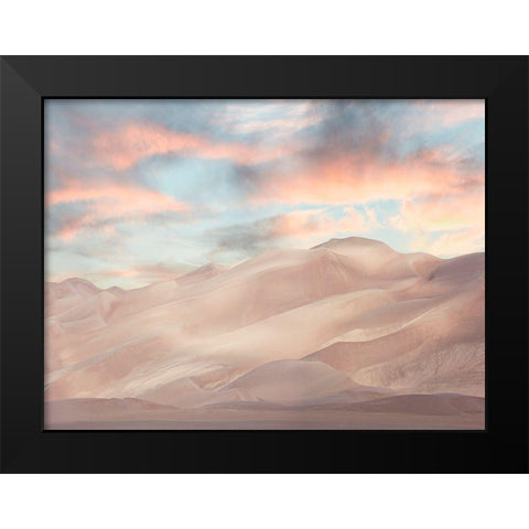 Colorado Dunes I Black Modern Wood Framed Art Print by McLoughlin, James