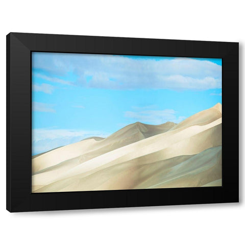 Colorado Dunes II Black Modern Wood Framed Art Print with Double Matting by McLoughlin, James