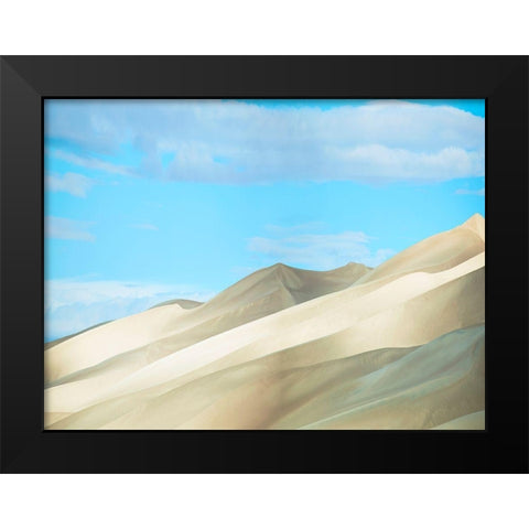 Colorado Dunes II Black Modern Wood Framed Art Print by McLoughlin, James