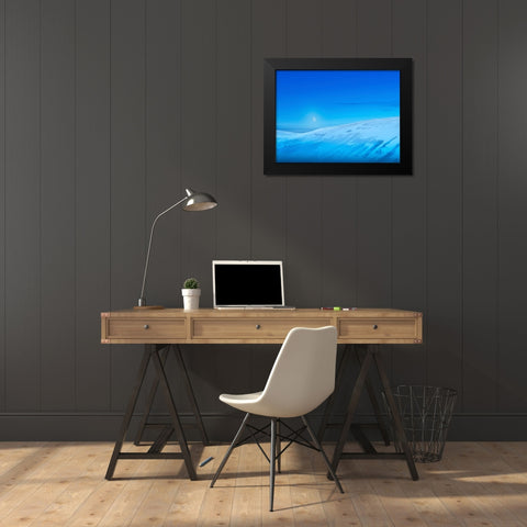 Colorado Dunes III Black Modern Wood Framed Art Print by McLoughlin, James