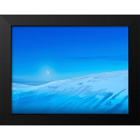 Colorado Dunes III Black Modern Wood Framed Art Print by McLoughlin, James