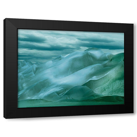 Colorado Dunes IV Black Modern Wood Framed Art Print with Double Matting by McLoughlin, James
