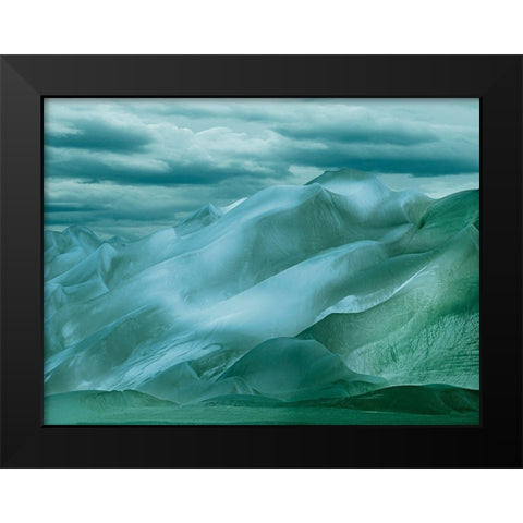 Colorado Dunes IV Black Modern Wood Framed Art Print by McLoughlin, James