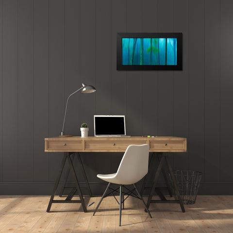 Harriman Woods V Black Modern Wood Framed Art Print by McLoughlin, James